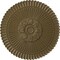 Ekena Millwork Nexus Ceiling Medallion (Fits Canopies up to 2 3/4"), Hand-Painted Mississippi Mud, 30"OD x 1 1/4"P CM30NEMMF - alternate 1